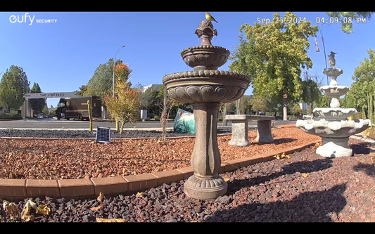 Create a Bird Paradise with SolFountain Solar Fountains