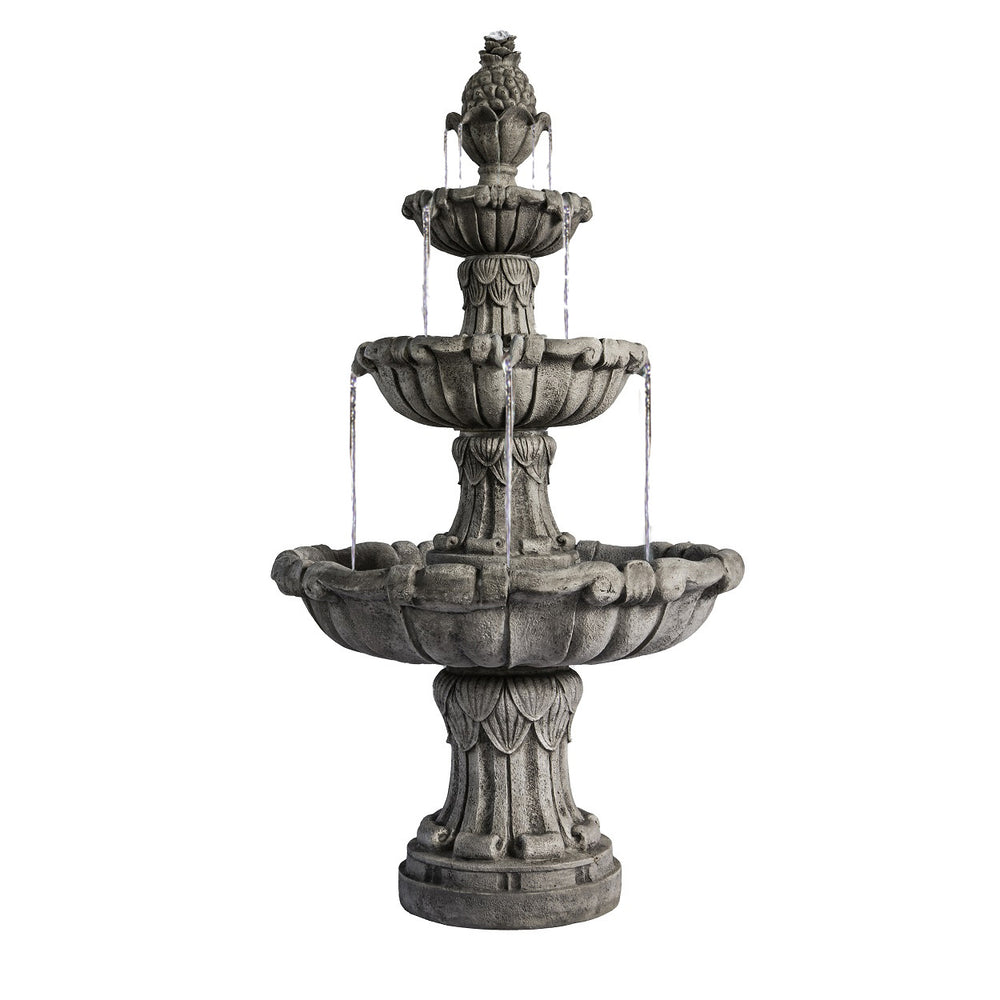 Willow Cascade — 58.3" 3-Tier Leaf Fountain
