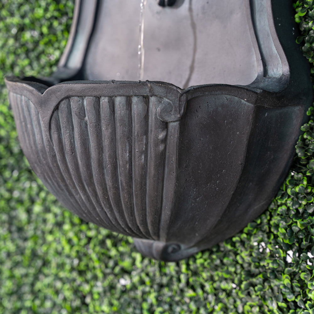 Leo's Watch — 30" Solar Lion Head Wall Fountain