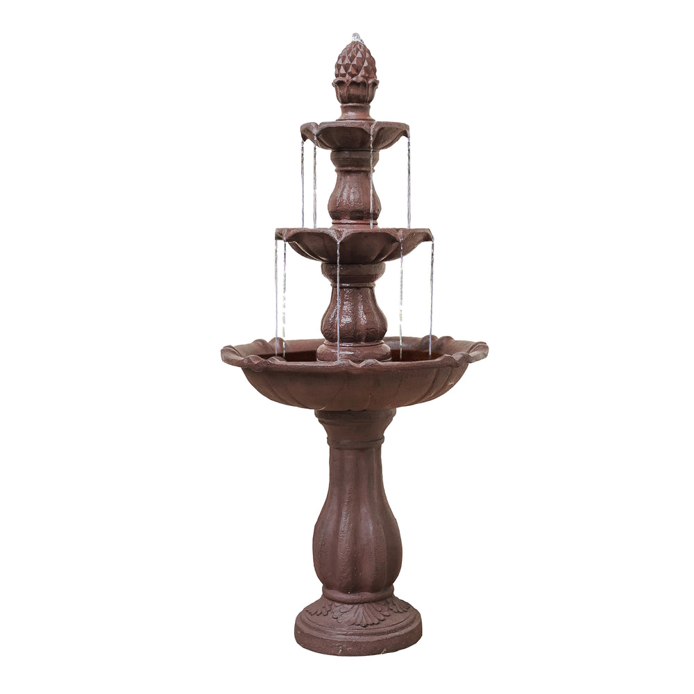 Golden Crown — 51" 3-Tier Pineapple Fountain