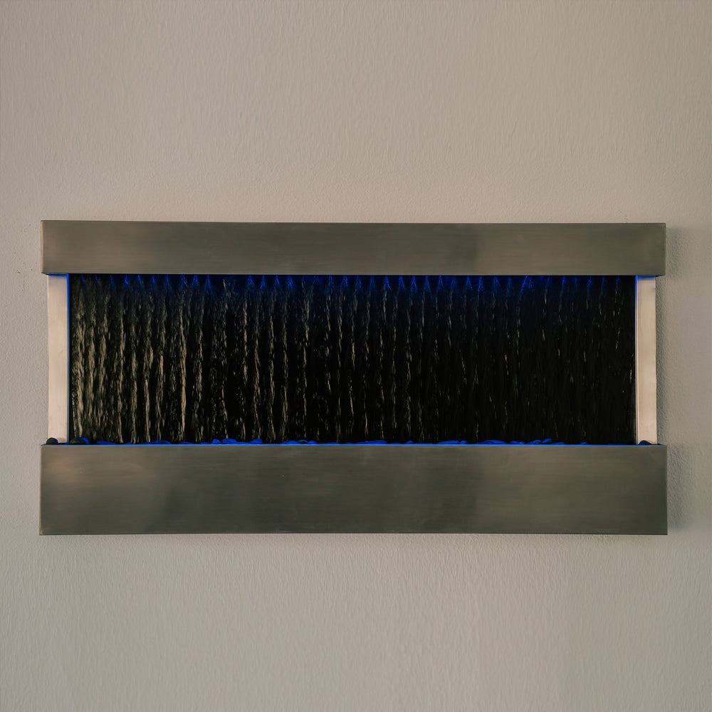 Mirror Veil — 47" Indoor Wall Mirror Waterfall